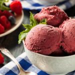 Gesundes Sorbet aus Beeren
