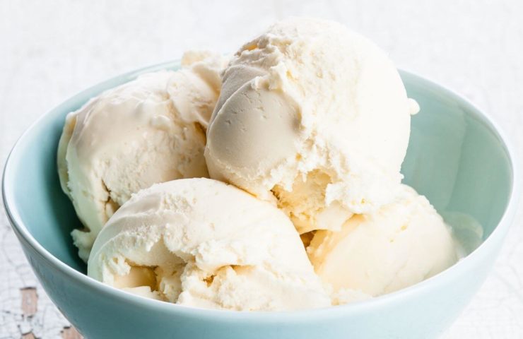 Low Carb Eis Vanille