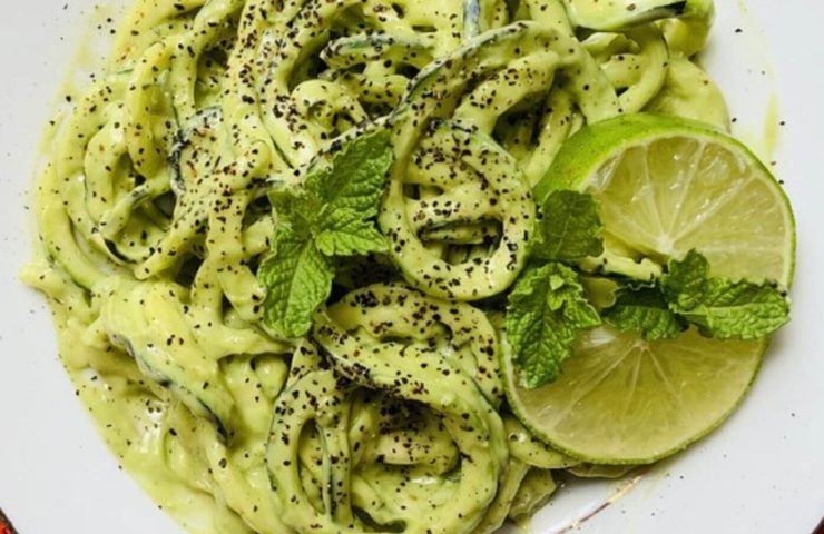 Zoodles in Kokossauce