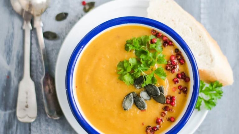 Möhrensuppe mit Ingwer