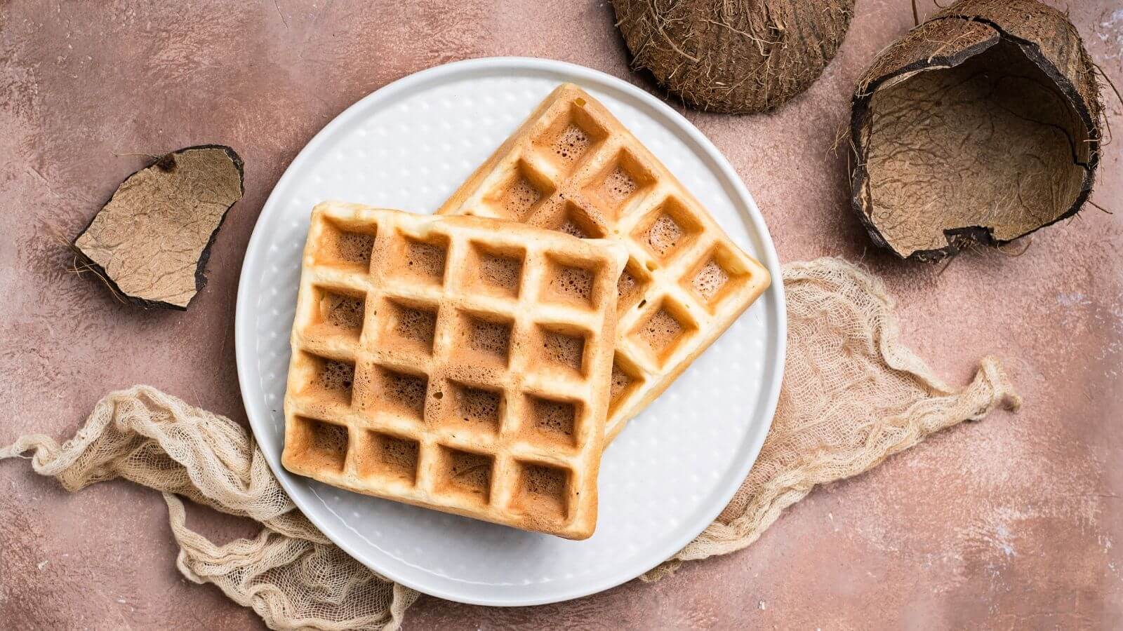 Gesunde Low Carb Waffeln