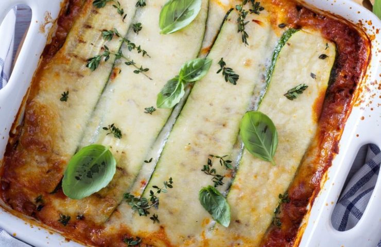 Low Carb Lasagne mit Zucchini