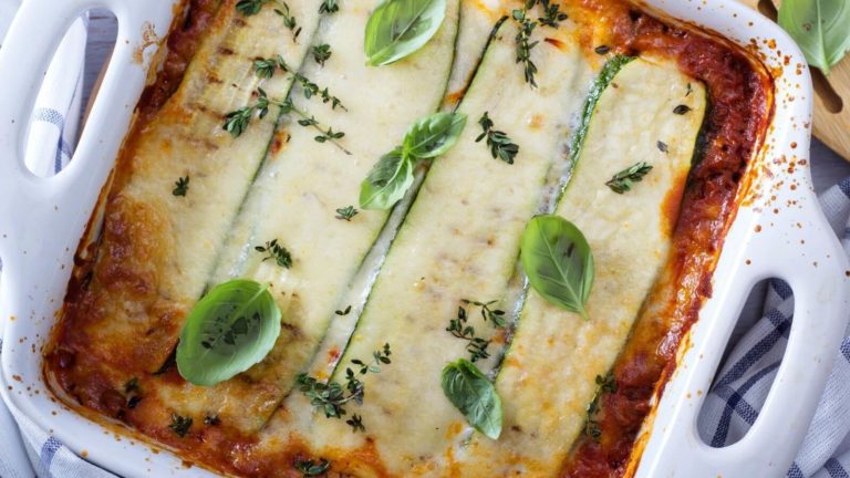 Low Carb Lasagne mit Zucchini
