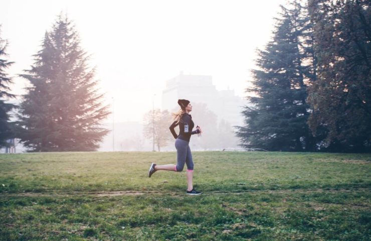 Morgenlauf für die Morgenroutine