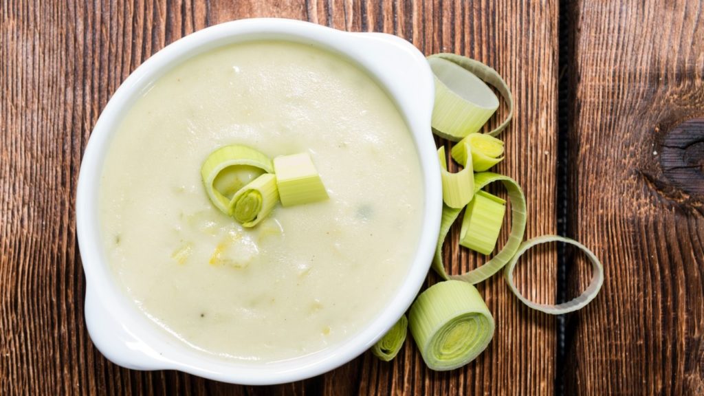 Keto Lauchcreme Suppe