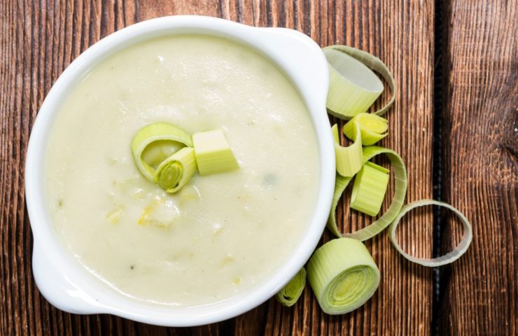 Keto Lauchcreme Suppe