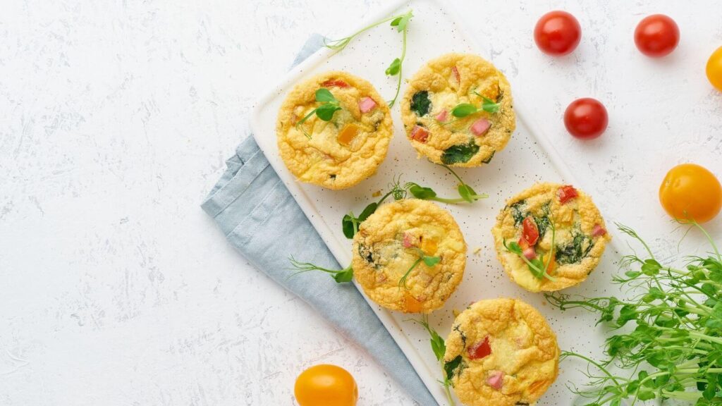 Ketogene Ernährung: Muffins aus Eiern