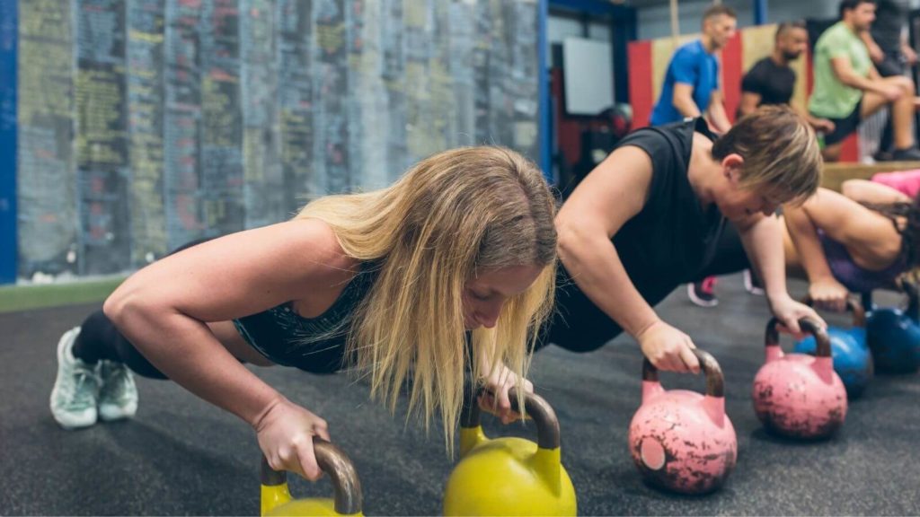 Liegestützen im Tabata Workout