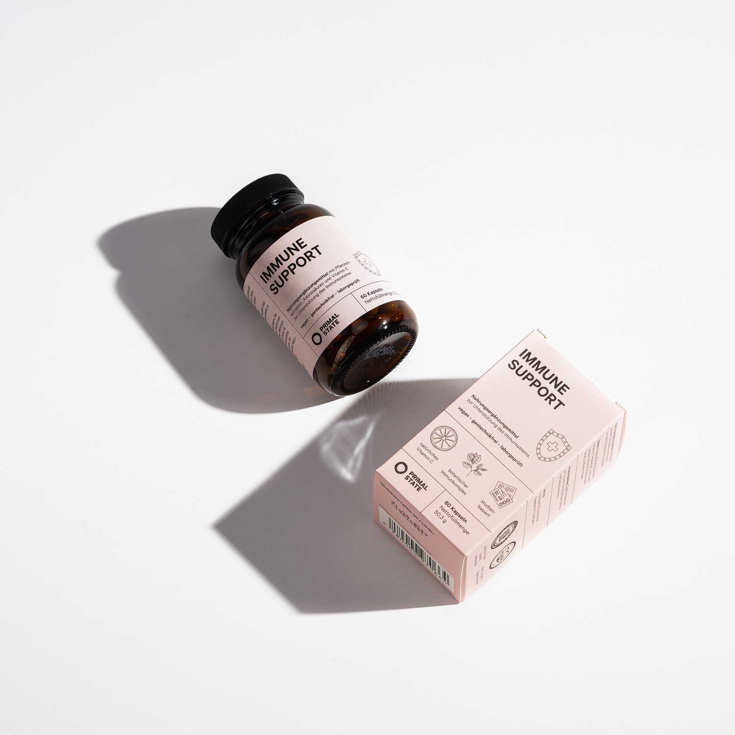 Vitamin C Kapseln Immune Support Mockup