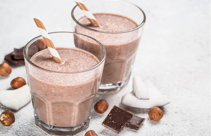 Low Carb Schoko Kokos Shake