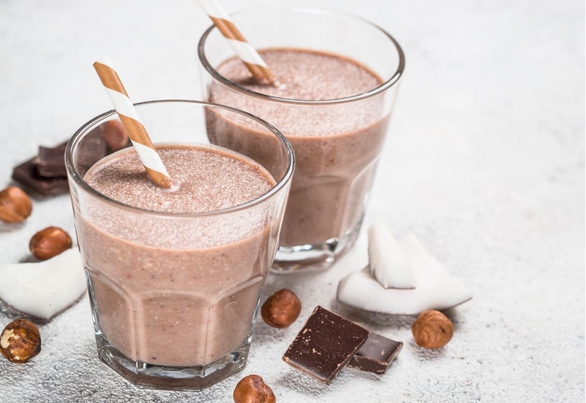 Low Carb Schoko Kokos Shake