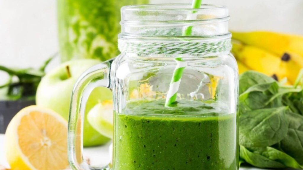 Grüne Smoothies Zutaten für Rezepte