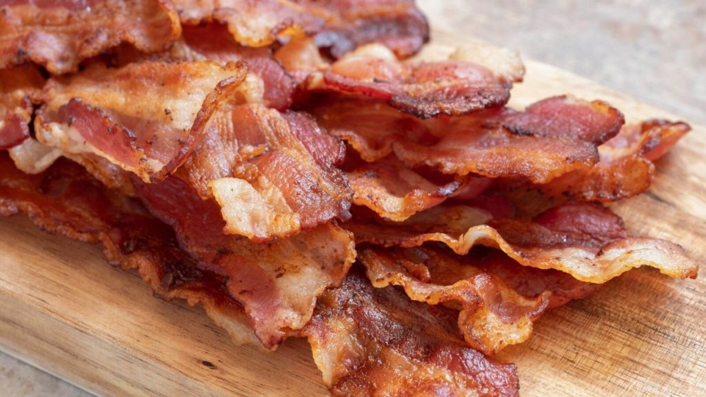 Fettiger Bacon